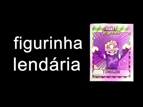 COMPLETANDO O ÁLBUM DOS YOUTUBERS DE MINECRAFT (Craft Legends)