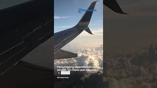 Alasan Penumpang Dilarang Duduk di Kursi Kosong Bagian Belakang Pesawat