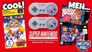 SURPRISE Switch Online SNES Classic Game Mario & Wario Is AWESOME! Bubsy Though Is MEH...
