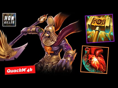 HoN Amun-Ra MOCK OF BRILLIANCE with BEHEMOTH'S HEART