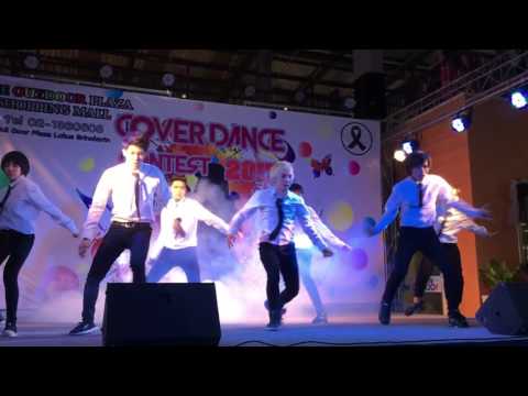 Naughty Boys cover Bts "intro + blood sweet & tears" @outdoor plaza 07012017