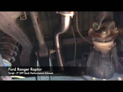 Ford Ranger Raptor 3inch Performance Exhaust