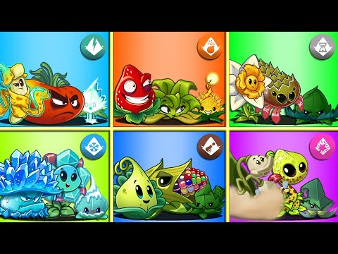 12 Pair Team Plants & MINT LEVEL 1 Battlez - Who Will Win? - PvZ 2 Teams Plant