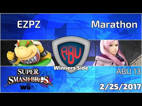 ABU Monthly 013: EZPZ vs Marathon - SSB4 Singles Winners R2