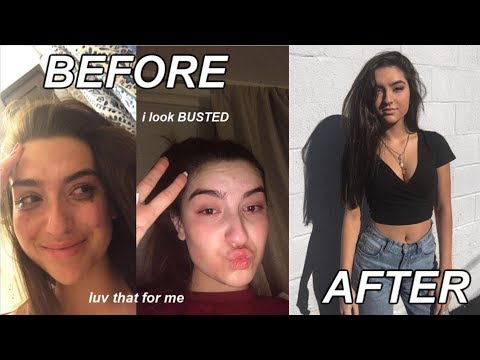 busted to baddie transformation in 24 hours