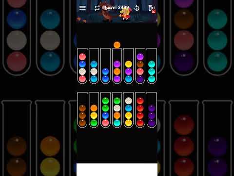 Ball Sort   Level 3499