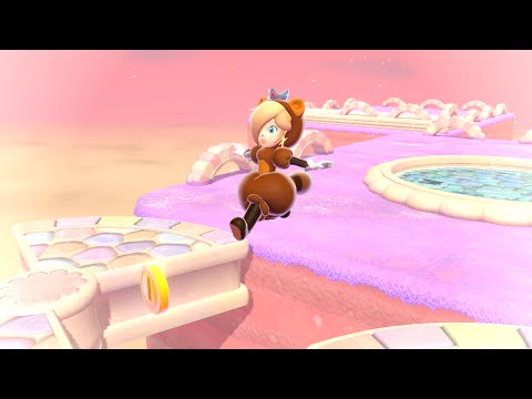 😱 Super Mario 3D World: 3-4 Pretty Plaza Panic (All Stars & Stamp) [Gameplay Walkthrough]