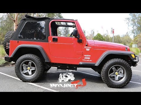 Bestop Trektop NX Twill install Jeep Wrangler - Project TJ - Episode 9