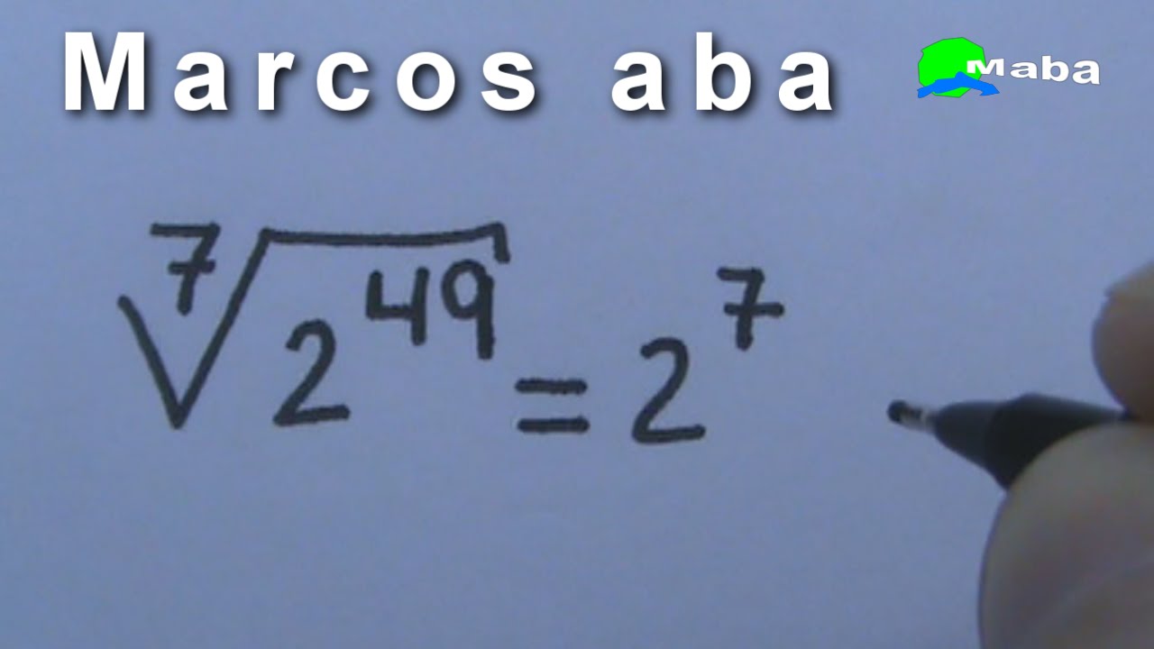SIMPLIFICAÇÃO DE RADICAIS - Radiciação/Racionalização/Potenciação - Aula 01