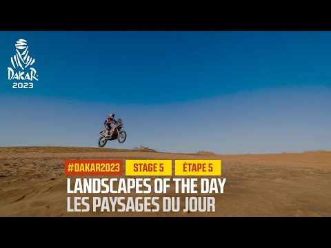 Landscapes of the Stage 5  - #Dakar2023