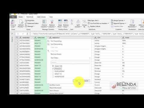 Compare 2 Microsoft Excel Files using Inquire