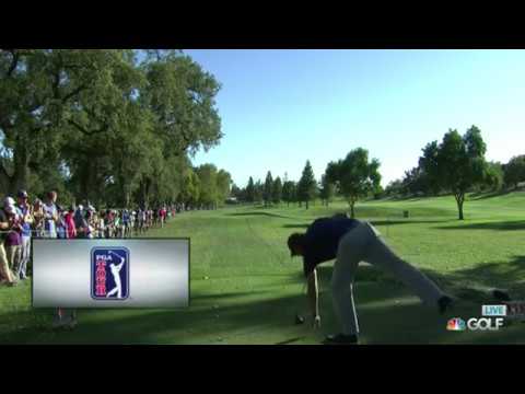 Phil Mickelson jokes about actually hitting the fairway