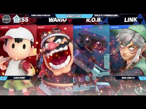 Gwinnett Brawl October 2019 - Newk/Jonestly VS Benny/Zaheer - Winners Semis
