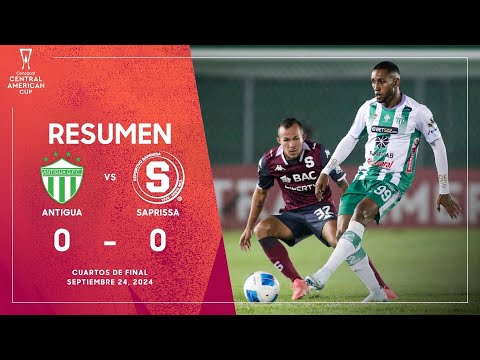 Antigua vs Saprissa | Copa Centroamericana 2024 | Cuartos de Final