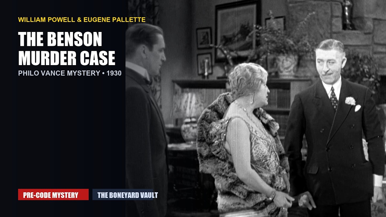 The Benson Murder Case Poster