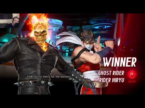 Marvel vs. Capcom Launch MP pt98 - vs. Ghost Rider/Strider