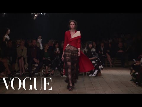 Alexander McQueen Spring 2016 Ready-to-Wear
