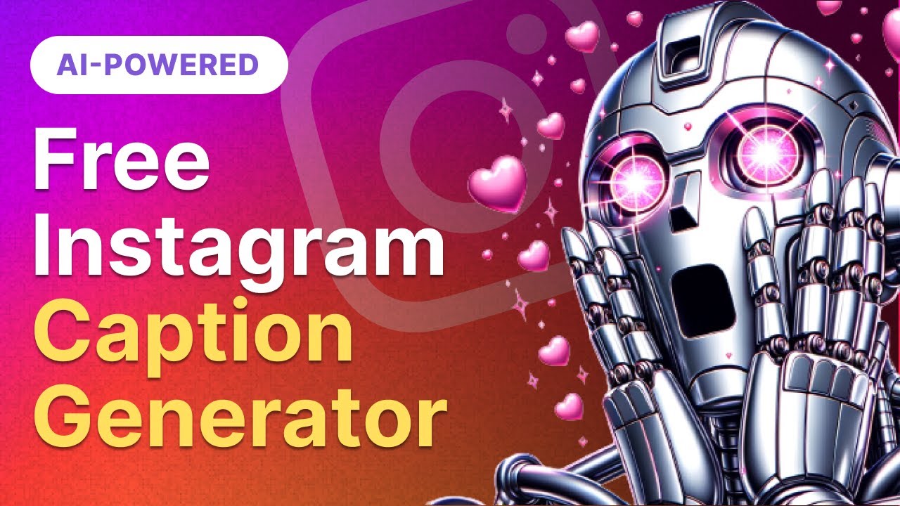 Instagram Caption Generator (100% Free)