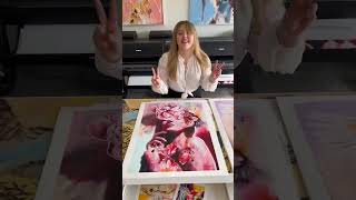 How I make fine art prints🛍️ #art