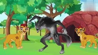 كرتون الأسد سامبا وسامبوا والذئب المتحول حكايات عربية قصص عربية كرتون samba and sambo