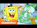 SpongeBob | Setiap Kali Krusty Krab Penuh dan Sibuk! 🤑 | Nickelodeon Bahasa