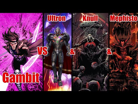 Gambit Vs Infinity Ultron, Knull & Mephisto World Boss Legend Showcase (MFF)
