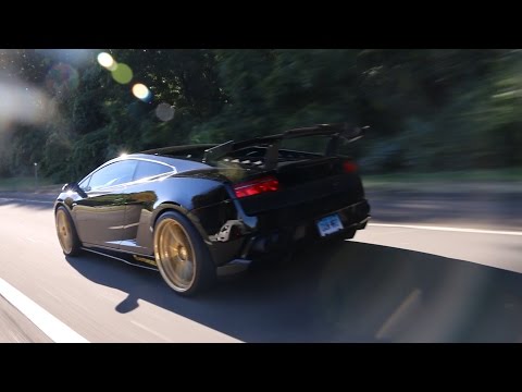 What did he do to his Lamborghini??