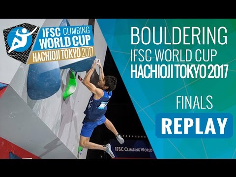 IFSC Climbing World Cup Hachioji-Tokyo 2017 - Bouldering - Finals - Men/Women