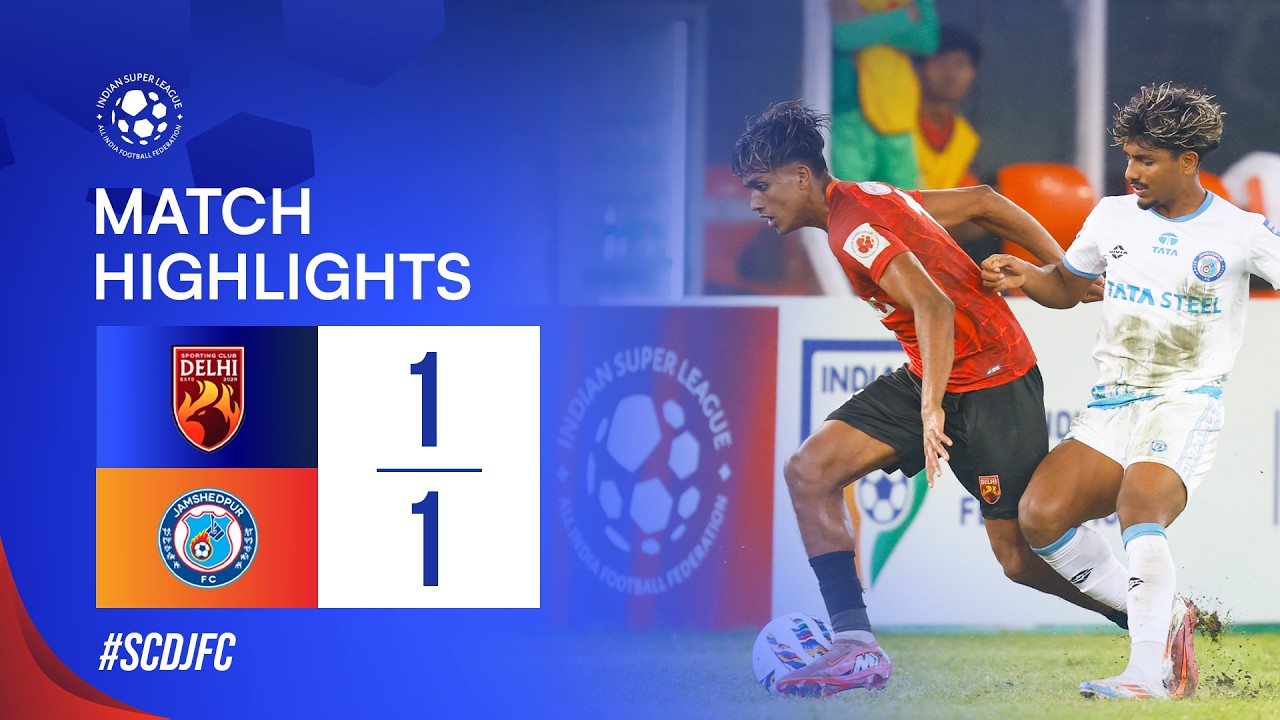 Sporting Delhi vs Jamshedpur Highlights