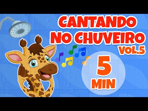 Cantando no Chuveiro Vol. 5 - Giramille 5 min | Desenho Animado Musical