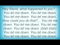 Black Flag - You Let Me Down Lyrics_1