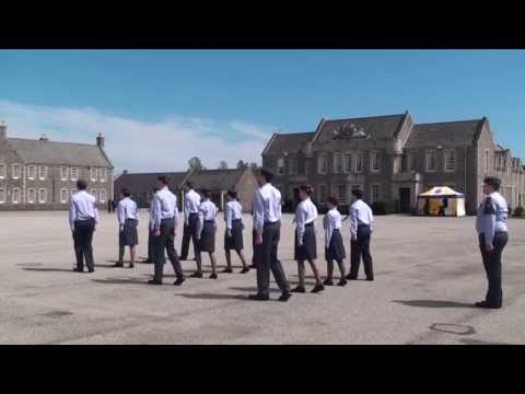 2367Sqn's 2013 Drill Squad - Wing Drill Competition