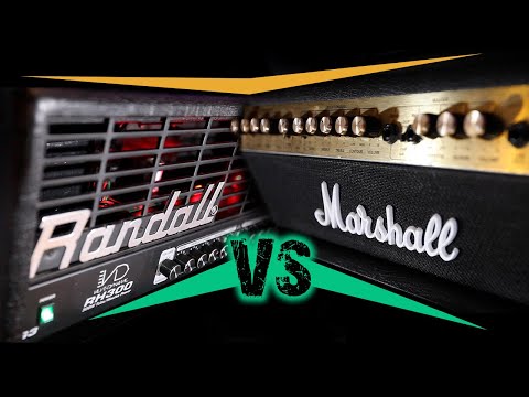 Crushing Metal Amp Shootout! Marshall Valvestate vs Randall RH300