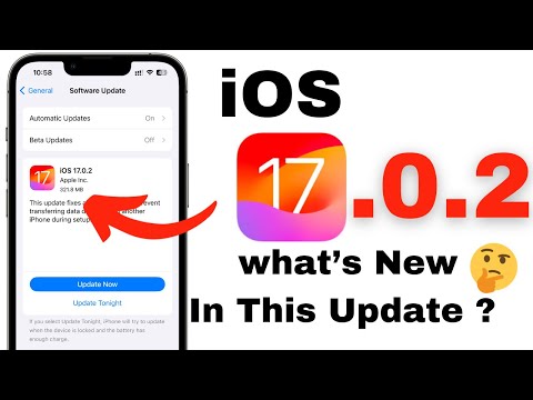 iOS 17.0.2 update out for all iOS supported Devices