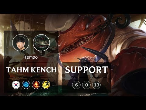 Tahm Kench Support vs Alistar - KR Master Patch 9.4