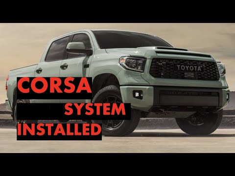 2021 Toyota Tundra Corsa exhaust sound ***WATCH BEFORE BUYING***