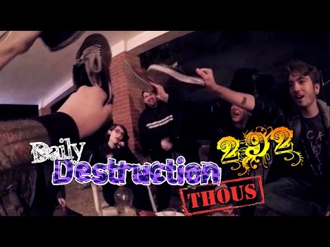 Daily Destruction Thous 292 - Fiesta ÉPICA en Alicante! Piscina mugrosa, cama elástica y Yo Nunca!