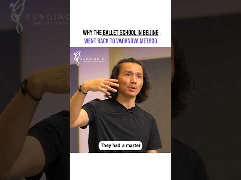Why the ballet school in Beijing went back to Vaganova Method #shorts