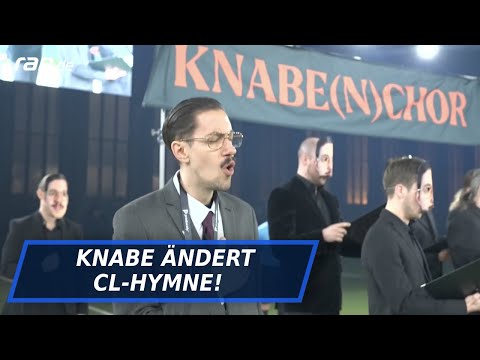 Baller League: Knabe singt CL-Hymne im Spandau-Style