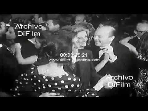 Fiesta de actores argentinos en la Boite Mau Mau 1967