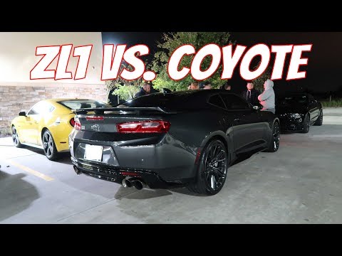 2019 Camaro ZL1 vs. Bolt On 2014 Mustang GT