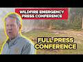 Full press conference | Georgia Gov. and Officials speak on the wildfire emergency