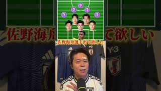イングランド戦のスタメン予想　#サッカー #サッカー日本代表 #ワールドカップ