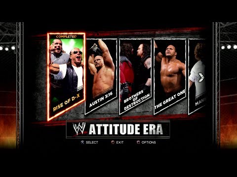 PS3 Gameplay: WWE '13 - (Part 1) Attitude Era