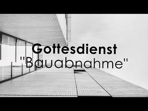 Gottesdienst mit Lutz Scheufler am 11.10.´20
