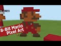 How To Make 8 Bit Mario Pixel Art