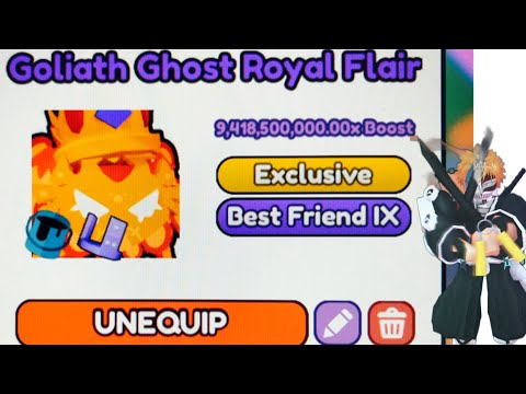 Arm Wrestling Simulator - MAXED OUT ROYAL FLAIR BLACK SLIME!!!