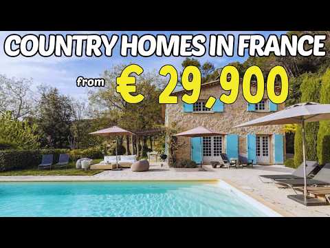 5 Dream Homes in France from €29,900 to €45,000 – French Countryside Homes You Can Afford