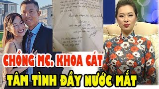 Lời Tâm Tình Đầy Nước Mắt Của Chồng MC Khoa Cát Sau Khi Vợ Qua Đời