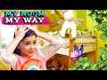 Sleeping In A TREEHOUSE Bed In My New Forest Room Kids Room Makeover MY ROOM MY WAY